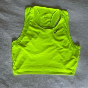 Nike Women's Dri-FIT Race Cropped Running Tank Top